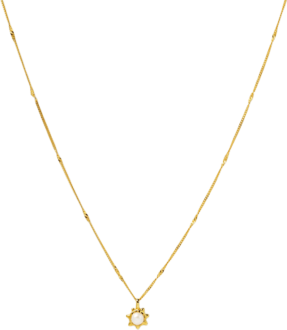 Florentina Pearl Necklace, från Syster P, i färgen Gold.
