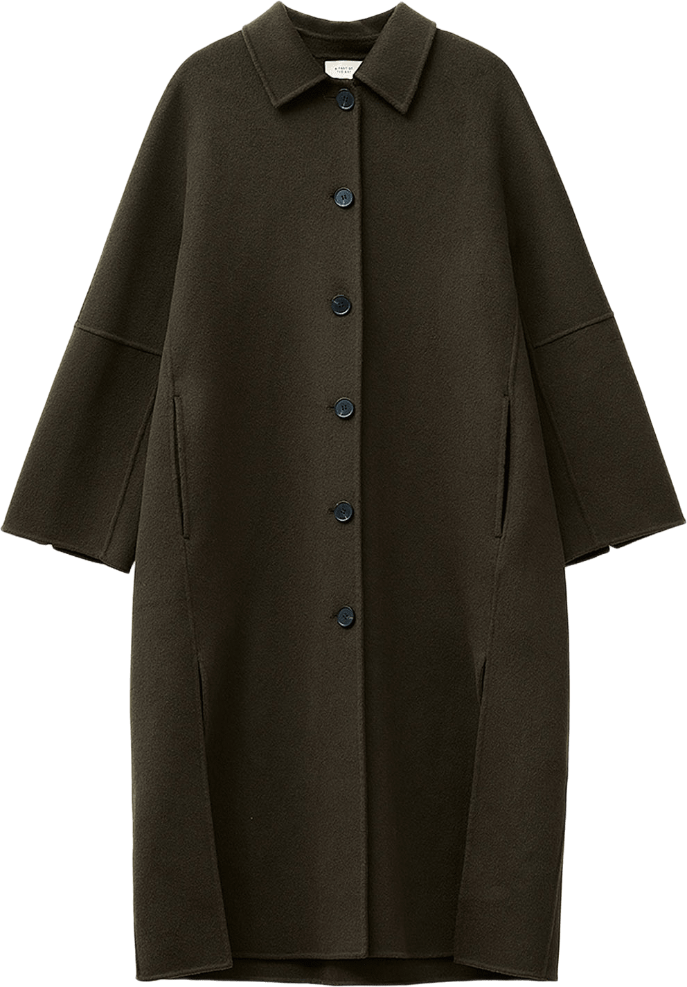 Lyric Coat Luxe Wool, från A Part Of The Art, i färgen Forest Green.