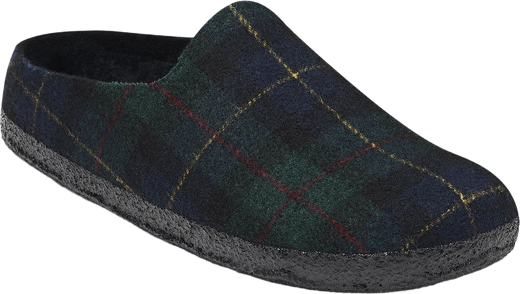 Amsterdam Wrap Dip FE Plaid Green/Na LAF, från Birkenstock, i färgen Green Navy Plaid.