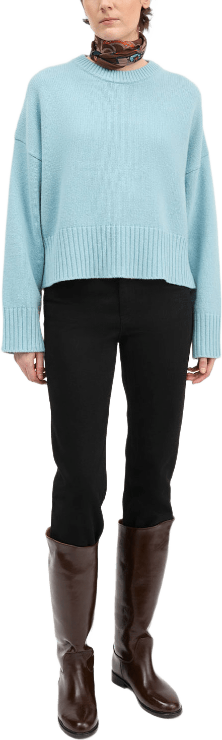 Campa Jumper, från Skall Studio, i färgen Aqua.