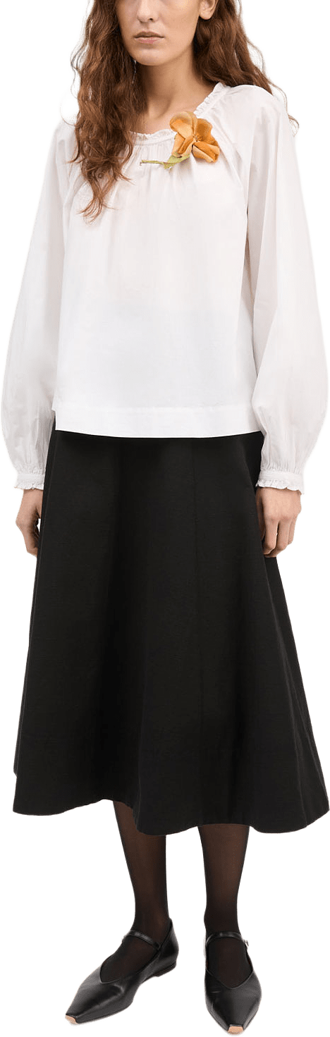 Nora skirt, från Skall Studio, i färgen Black.