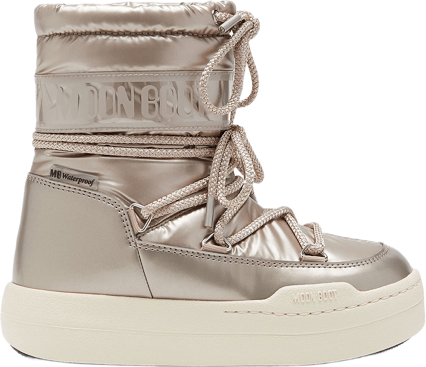 Moon Boots Kids Jr Park Boot, från Moon Boot, i färgen Rose Gold.