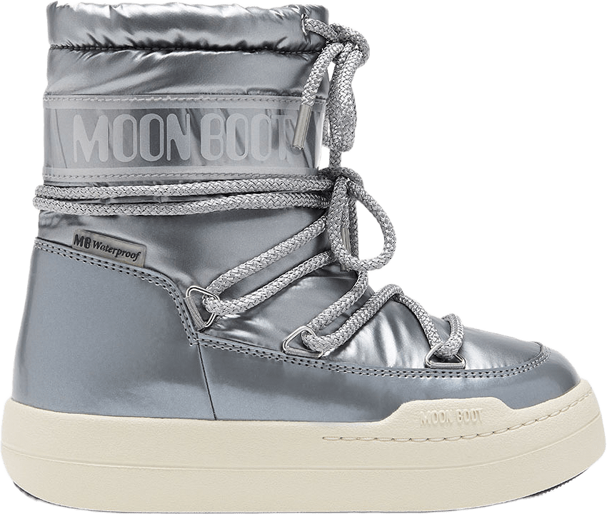 Moon Boots Kids Jr Park Boot, från Moon Boot, i färgen Silver.