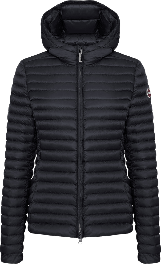 Light weight down jacket, från Colmar, i färgen Black.