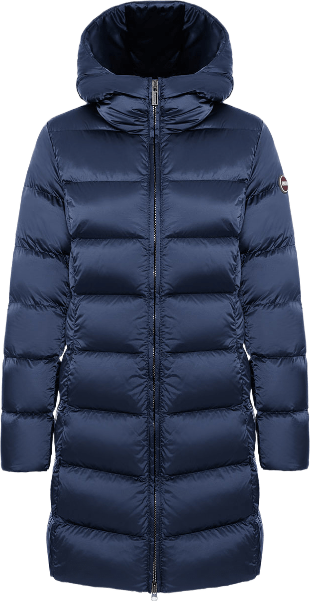 Quilted Jacket w Hood, från Colmar, i färgen Navy Blue.