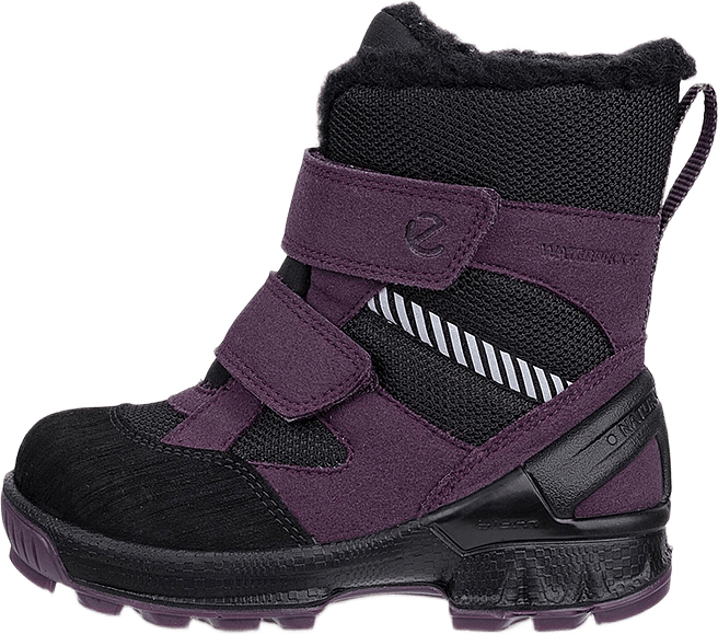 ECCO Biom Hike Infant, från ECCO, i färgen Black/Mauve/Black.