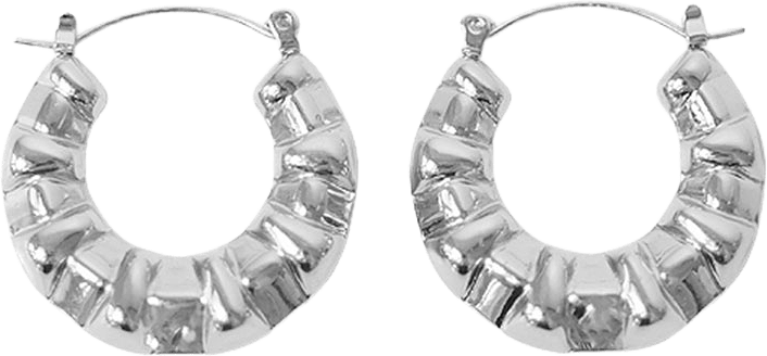 Lidia Earrings, från WOS, i färgen Silver.