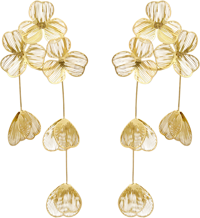 Orla Earrings, från WOS, i färgen Gold.