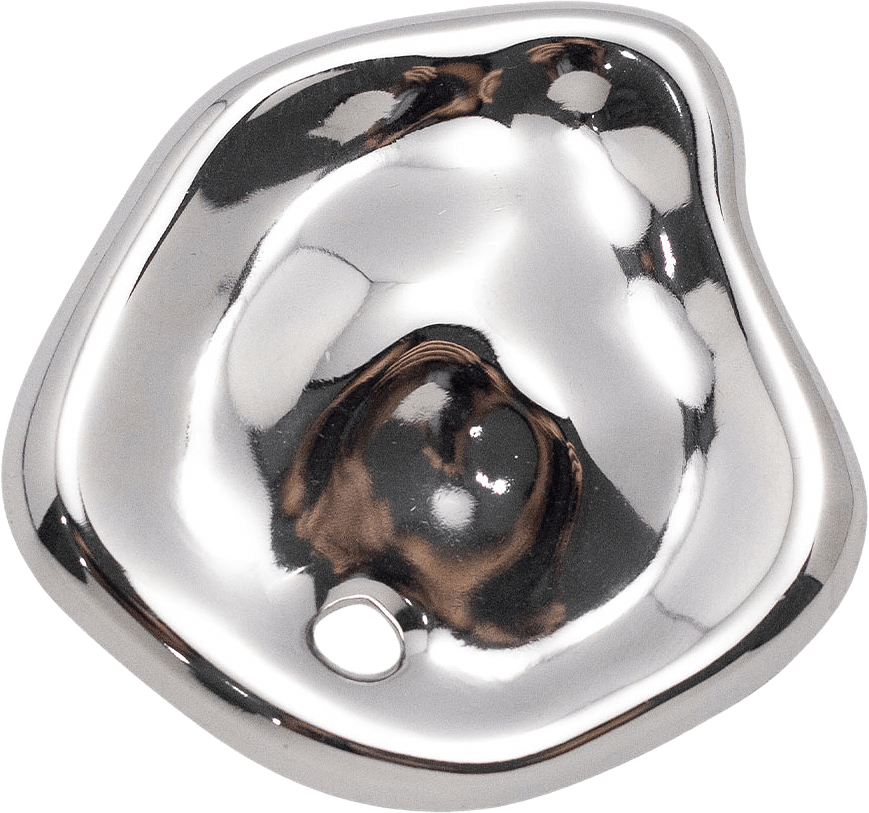 Elise Brooch, från WOS, i färgen Silver.
