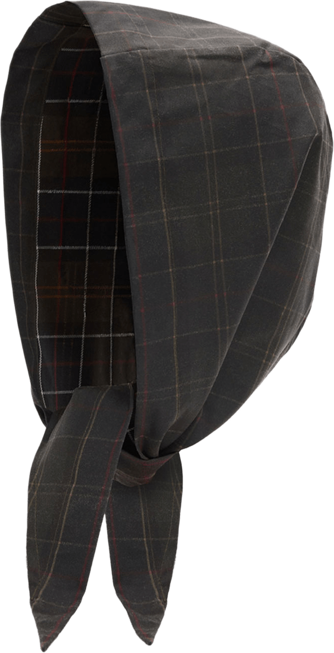 Barbour Arlene Waxed Headscarf, från Barbour, i färgen Classic Tartan.