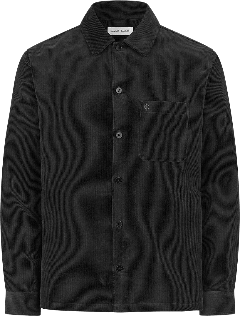 Sadamon JS Overshirt 14934, från SAMSOE SAMSOE, i färgen Black.