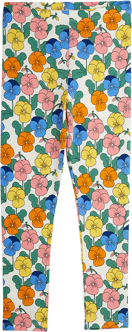 Violas leggings, från Mini Rodini, i färgen Multi.