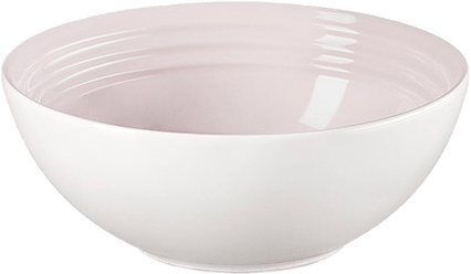 Signature stengods djup tallrik 16cm Shell Pink, från Le Creuset, i färgen Shell Pink.