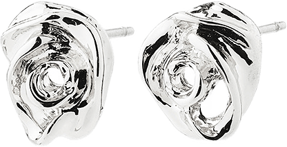 RIYAN earrings silver-plated, från Pilgrim, i färgen Silver Plated.