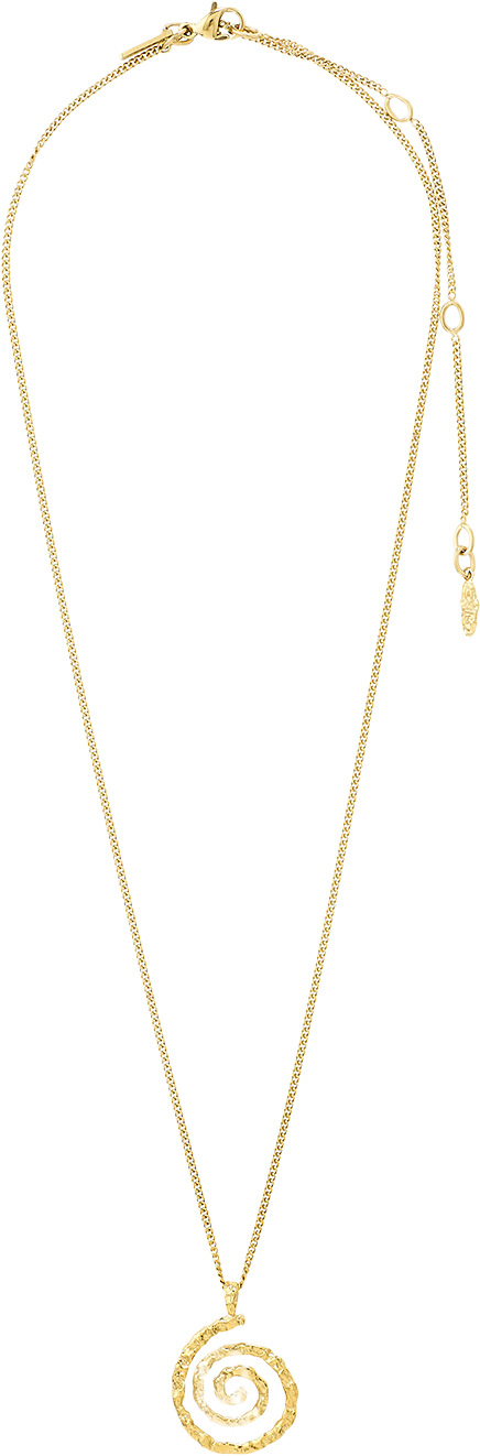 STILL necklace gold-plated, från Pilgrim, i färgen Gold Plated.