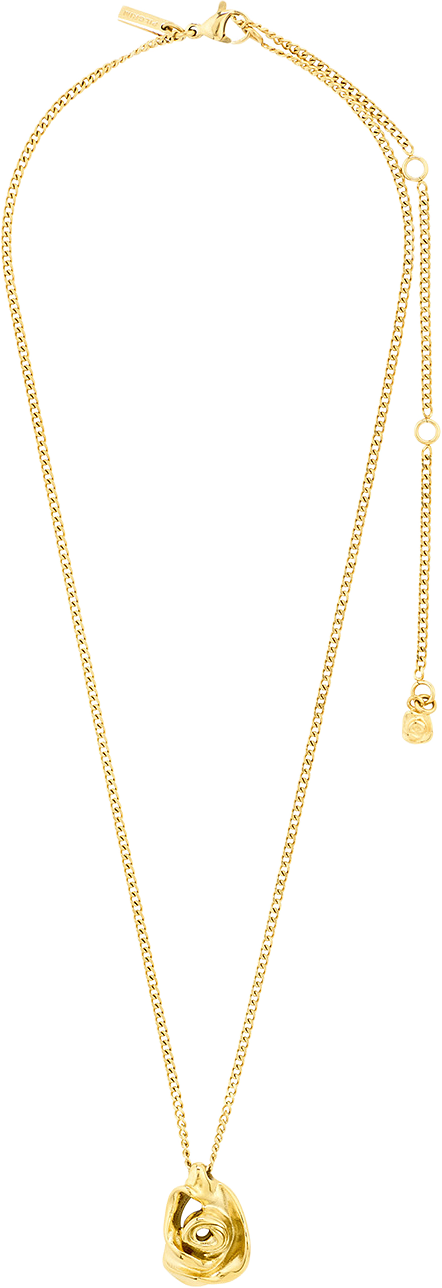 RIYAN necklace gold-plated, från Pilgrim, i färgen Gold Plated.