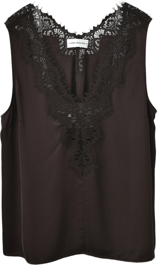 Spetstopp KETTY, från Carin Wester, i färgen Dark Brown.