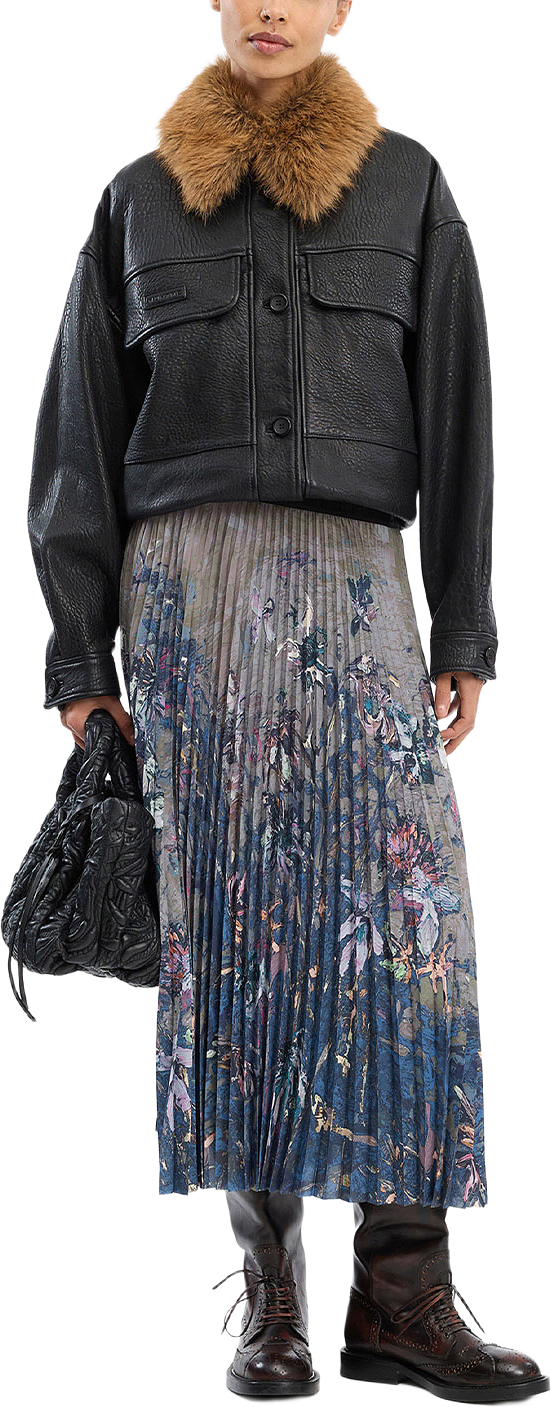 Charming Skirt, från Munthe, i färgen Print Nature.