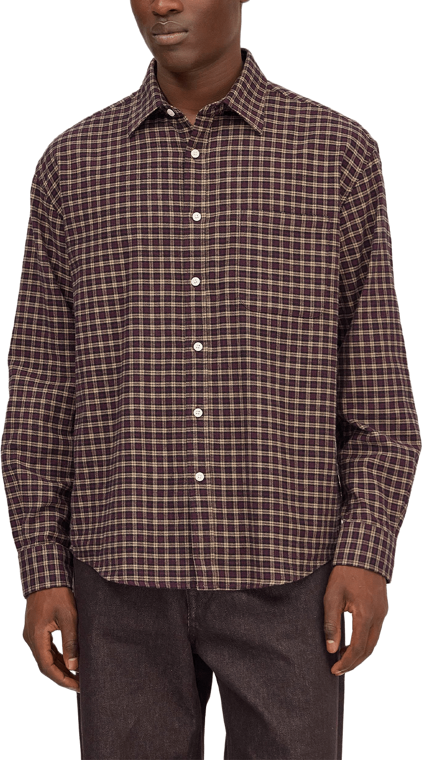Deon 5465, från NN07, i färgen Bordeaux Check.