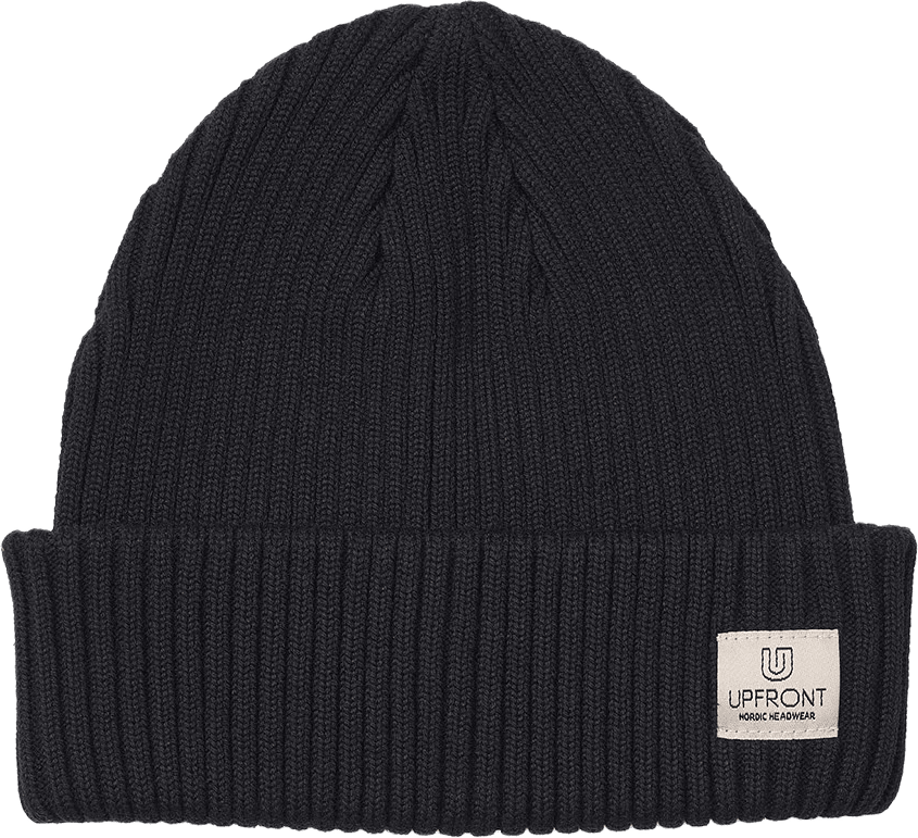 Elton Beanie, från Upfront, i färgen Black.