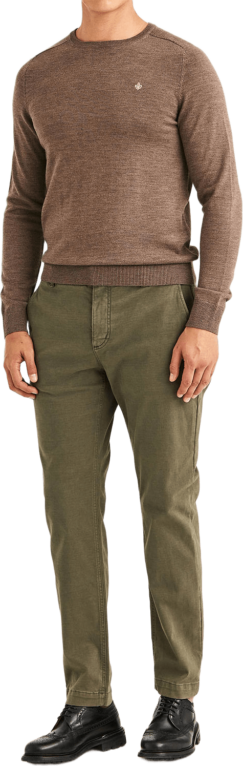 Merino Oneck, från Morris, i färgen Brown.