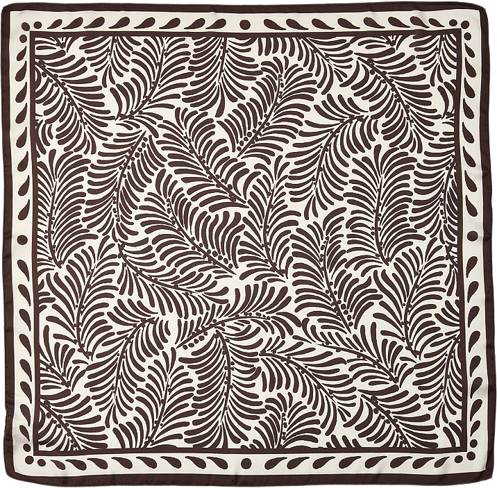 Scarf SIV, från Å WOMAN, i färgen Brown.