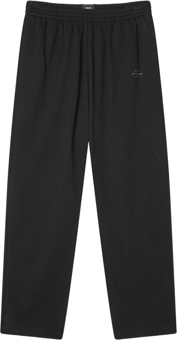 Cotton Light Sweatpants, från Mads Nørgaard, i färgen Black.