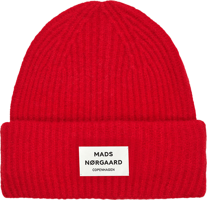 Lambo Anju Hat, från Mads Nørgaard, i färgen Goji Berry.