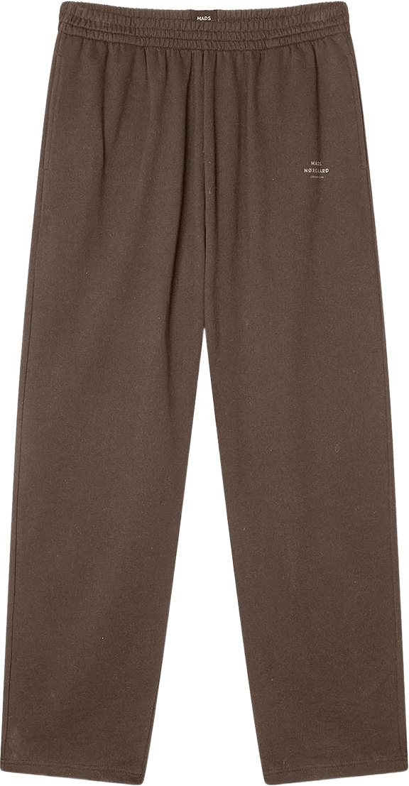 Cotton Light Sweatpants, från Mads Nørgaard, i färgen Turkish Coffee.