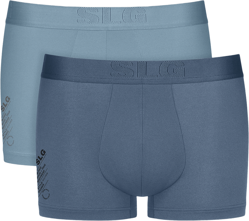 SLG Base Soft Trunk C2P, från Sloggi, i färgen Blue - Light Combination.