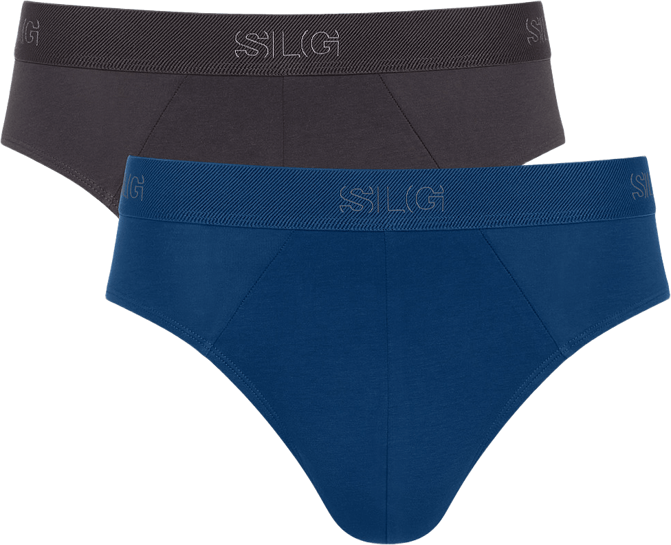 SLG Base Brief C2P, från Sloggi, i färgen Black Combination.