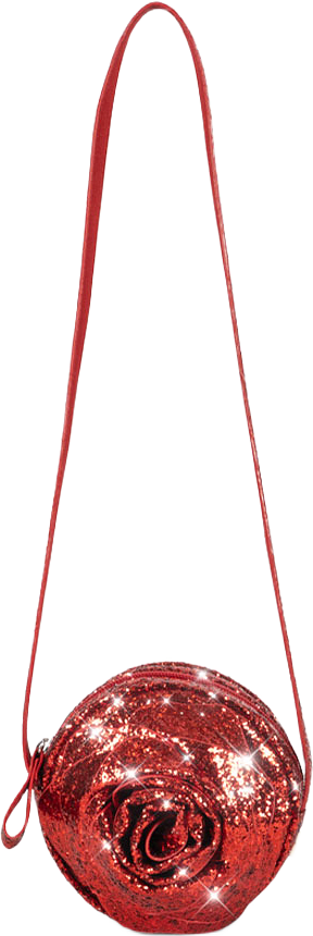Rose Shoulder Bag, från Konges Sløjd, i färgen Rio Red.