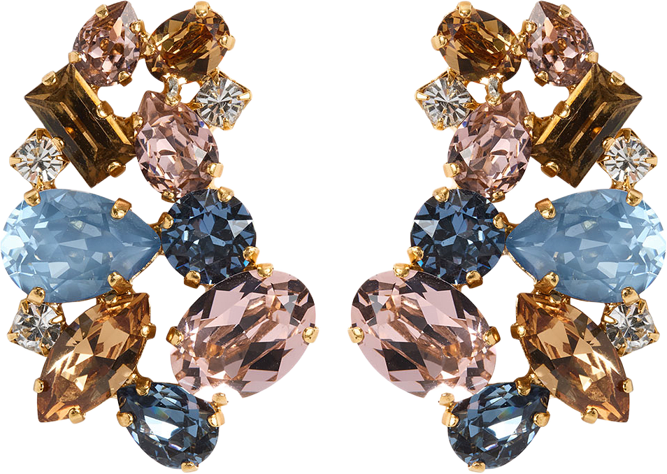 Isolina Earrings, från Caroline Svedbom, i färgen Gold.