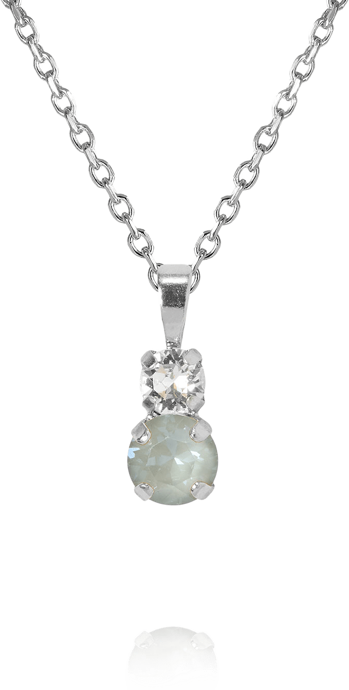 Leah Necklace, från Caroline Svedbom, i färgen Rhodium.