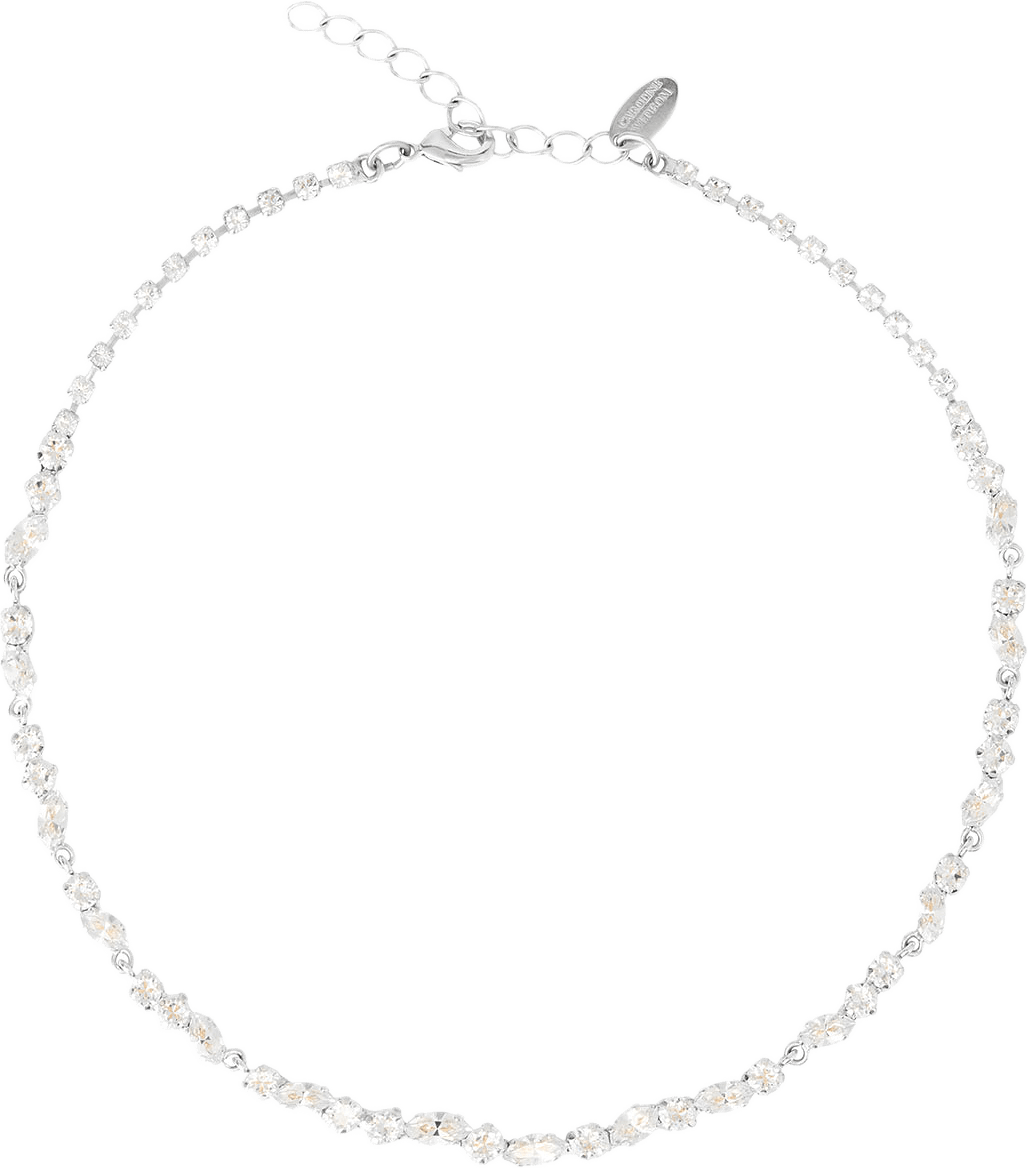 Alelia Necklace, från Caroline Svedbom, i färgen Rhodium.