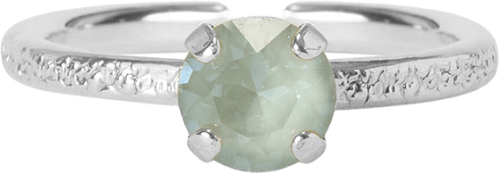 Natti Ring, från Caroline Svedbom, i färgen Rhodium.