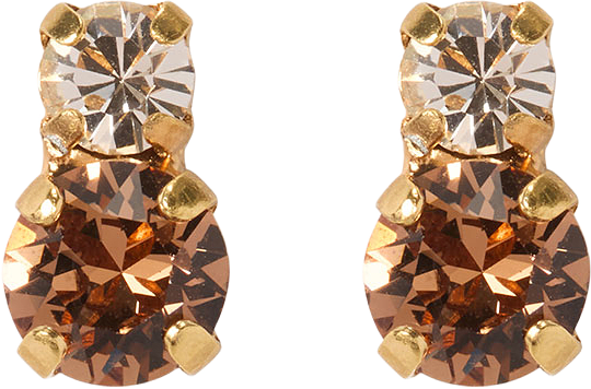 Leah Earrings, från Caroline Svedbom, i färgen Gold.