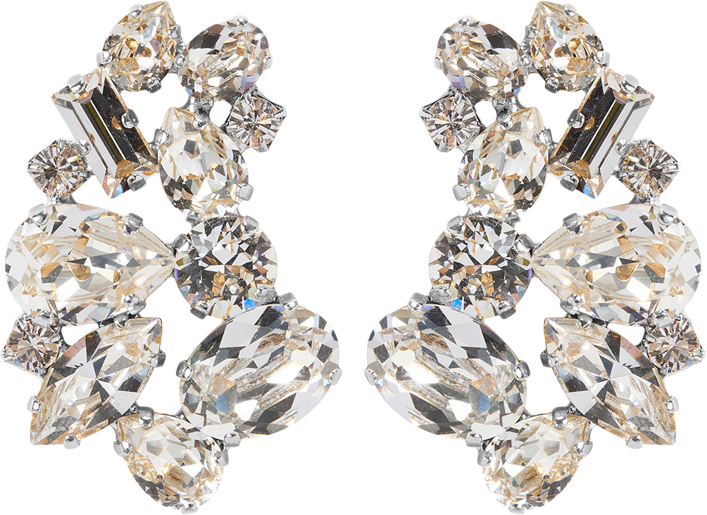 Isolina Earrings, från Caroline Svedbom, i färgen Rhodium.
