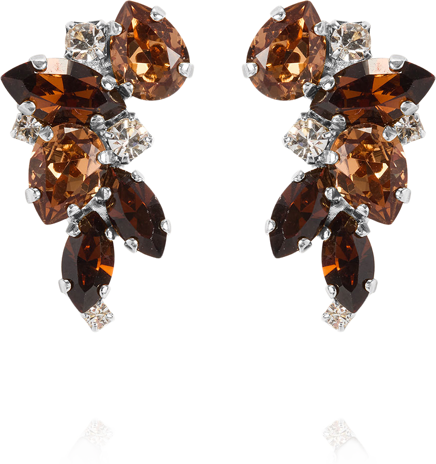 Demi Earrings, från Caroline Svedbom, i färgen Rhodium.