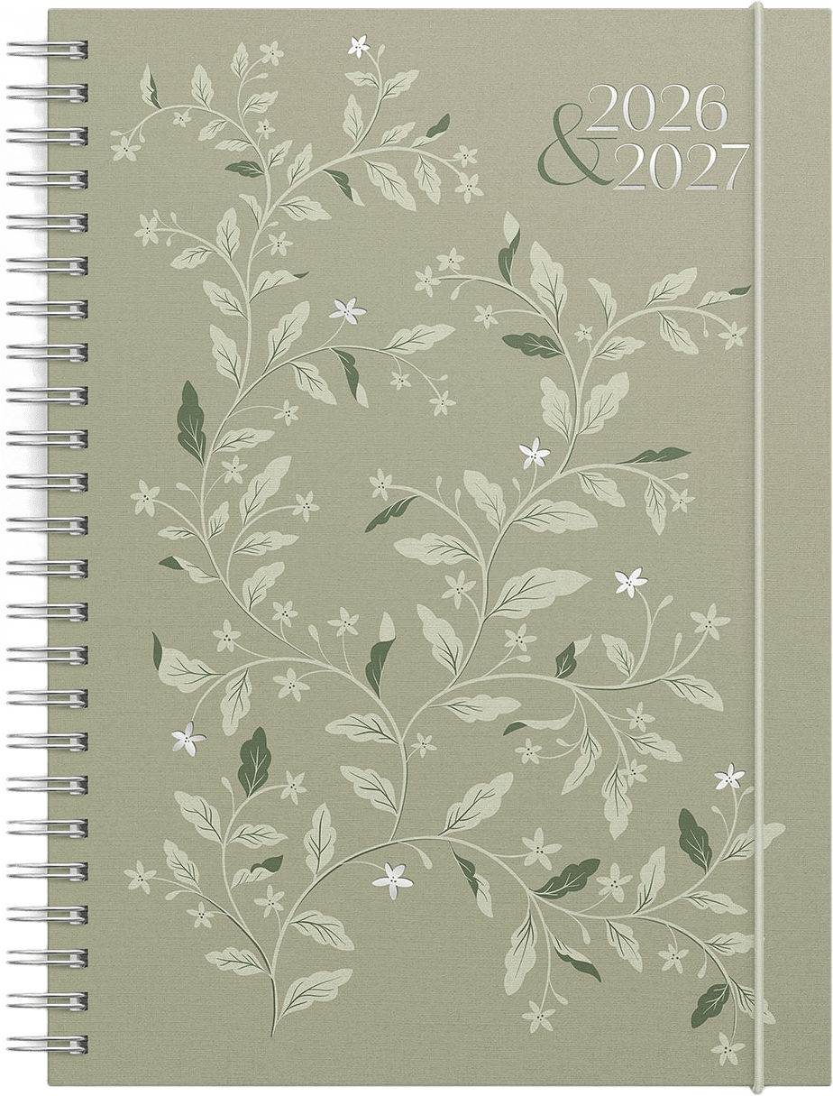Kalender 26/27 Senator A5 Story Blad, från Burde, i färgen Flerfärgad.