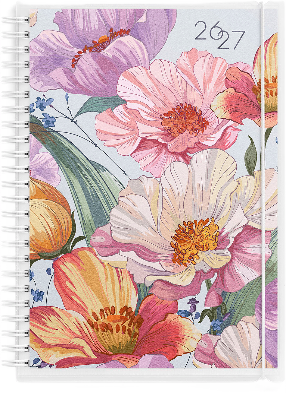 Kalender 26/27 Study A5 4i1, från Burde, i färgen Flerfärgad.