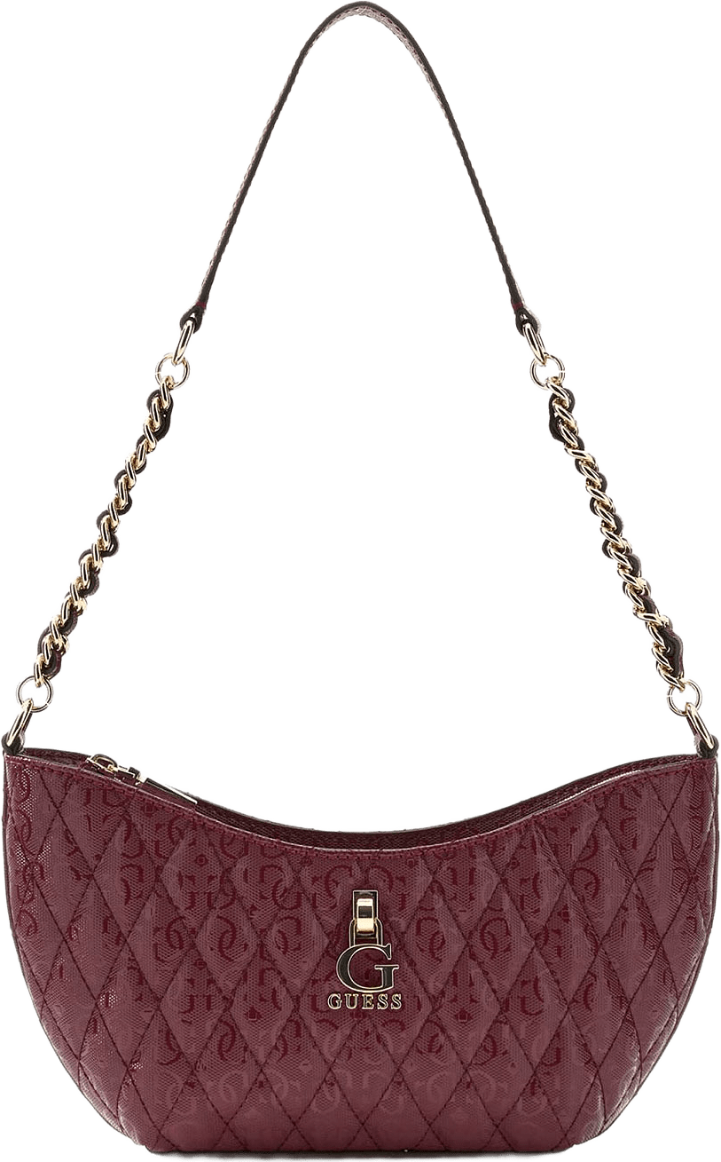 Tamara Shoulder Bag, från Guess, i färgen Merlot.