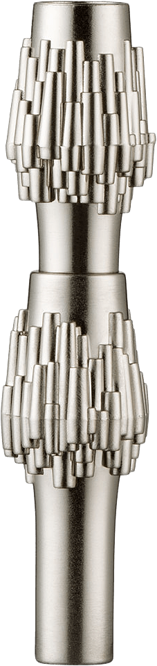 Vas, från STOFF Nagel, i färgen Brushed Chrome.