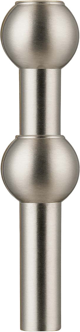 Vas, från STOFF Nagel, i färgen Brushed Chrome.