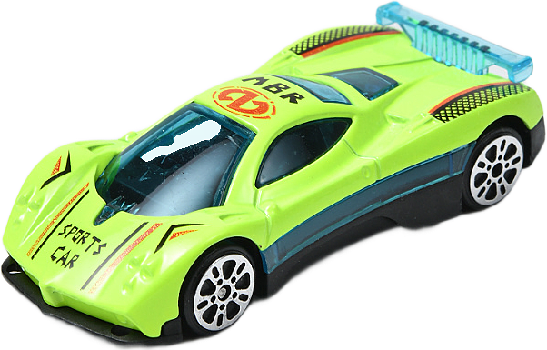 Racerbil 1:64, från Å KIDS, i färgen Light Green.