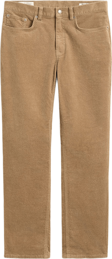 Reg Cord Jeans, från GANT, i färgen Light Taupe.