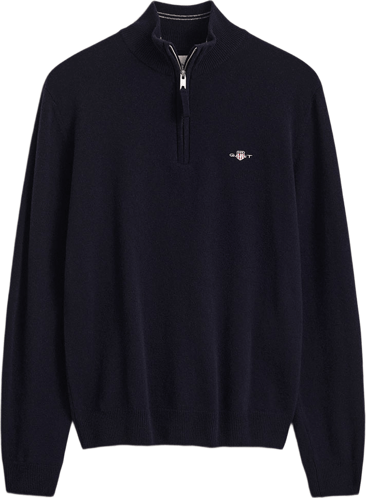 Superfine Lambswool Hz, från GANT, i färgen Marine.