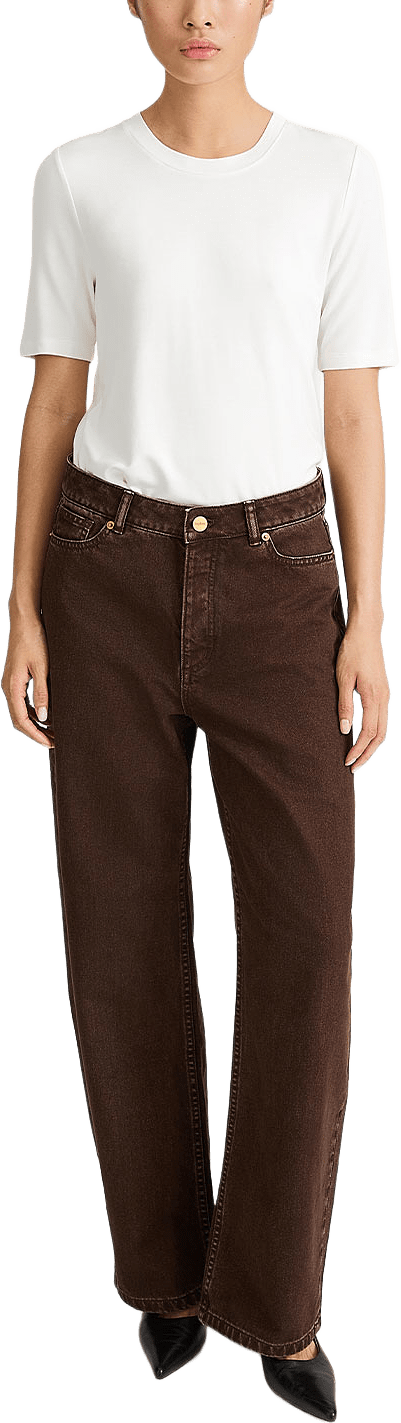 Keanue Trousers, från Stylein, i färgen Coffee.