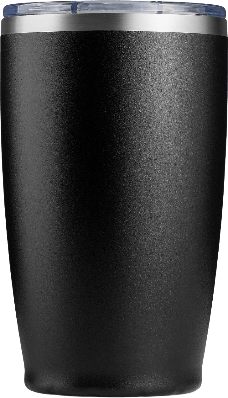 Termosmugg Matte Black, från Burde, i färgen Svart.