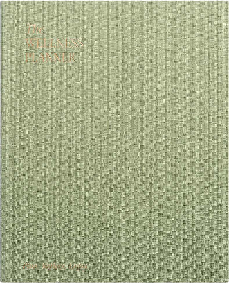 The Wellness Planner, från Burde, i färgen Grön.